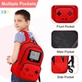 thumbnail image 4 of Mochila para estudiantes bolso de hombro mochila de viaje para computadora portátil regalo, 4 of 6