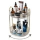 thumbnail image 1 of Organizador de maquillaje Asayuee 360, giratorio, 2 niveles, gran capacidad, 1 of 7