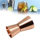 thumbnail image 2 of Vaso medidor doble de 15 ml/30 ml, práctico vaso medidor de acero inoxidable portátil para uso doméstico, ideal para bares, fiestas y bares. Oro rosa, 2 of 9