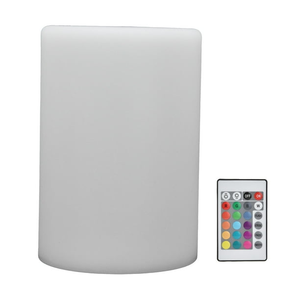 Lámpara de noche LED, Control remoto Luz cilíndrica nocturna LED Luz de control remoto Funcionalidad de alta precisión