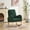 Green 5, variant on Rocking Chairs 27.2"W Rocking Chair for Nursery, Sherpa Glider Chair with High Back and Side Pocket, Rocking Accent Armchair with Rubber Wood Legs for Living Room/Bedroom.Green,Wooden Rocking Chairs
