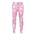 thumbnail image 3 of Leggings finos de verano para niñas, pantalones antimosquitos de seda de leche con estampado de dibujos animados para exteriores para niños, 3 of 4