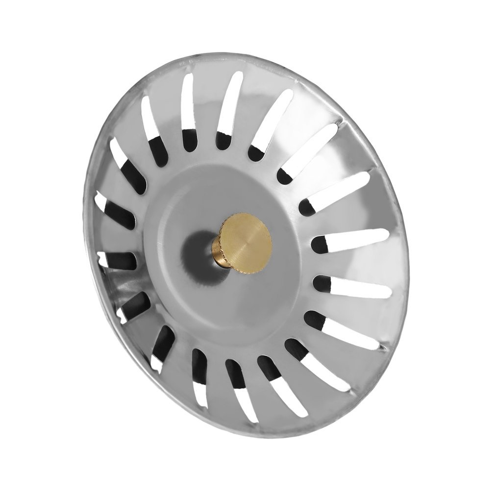 Universal Kitchen Sinks Stoppers Stainless Steel Sink Lid Dishpan