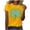 #532 Yellow, variant on Felirenzacia Women's St. Patrick's Day Heart Shamrock Graphic T-Shirt Casual Crew Neck Short Sleeve Tee Green,L