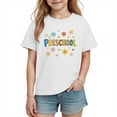 thumbnail image 6 of Afuyipoi Boys Girls T-Shirt, Graphic Cotton Short Sleeve School Season Cute Print Top White 7 Years, 6 of 6