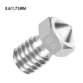 thumbnail image 1 of Justharion 3D Printer Nozzle Stainless Extrude Head Firm Printer Thread Removable Filament Nozzle No.05 1Set, 1 of 6