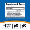 thumbnail image 2 of Nutricost Probiotic Complex (>1 Billion CFU) 60 Capsules - Gluten-Free, Non-GMO, 2 of 2