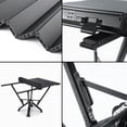 thumbnail image 3 of MTRVR Folding Camping Table, Sturdy Aluminum Foldable Camping Table, Load Capacity 110 lbs Outdoor Side Table, Small Portable Table with Carry Bag for BBQ, Picnic, Patio, Work, Festival (33.1"x22.4"), 3 of 9