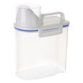thumbnail image 4 of 1.5L Portable  Rice Storage Bin  Food Grain Cereal Flour Storage Box Container with Measuring Cup, 4 of 7