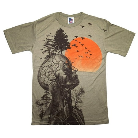 The Hangover Alan Human Tree Dark Khaki Adult Costume T-Shirt