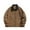 Coffee, variant on KIHOUT Spring Winter Warm Coat Women's Solid Color Pocket Woollen Coat Recreational Long Sleeve Tops,Size S-2XL