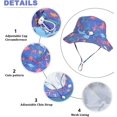 thumbnail image 3 of Chapeau de Soleil pour Enfants avec Bordure Extérieure UPF 50+ Chapeau de Protection, 3 of 6