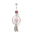 thumbnail image 3 of Dreamcatcher Belly Button Ring - 3 Colors Available, 3 of 3