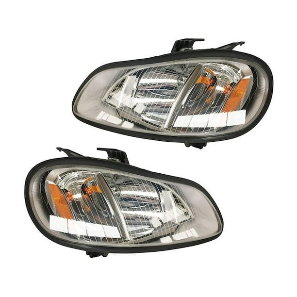Headlight Assembly Set Compatible with 2003 2007, 2009 2018