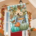 thumbnail image 4 of Briarwood Lane Pastel Pumpkins Fall House Flag, 4 of 4