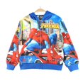 thumbnail image 2 of 4-12 años Niños Niños Niñas Spiderman Imprimir Chaqueta con capucha Abrigo con cremallera Ropa de abrigo, 2 of 2