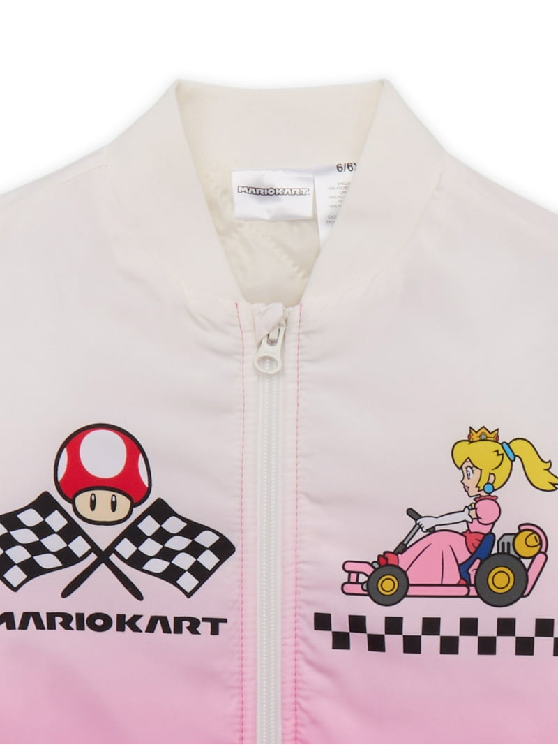 Nintendo Mario Kart Princess Peach Bomber Jacket