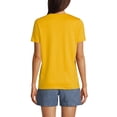 thumbnail image 2 of Lands' End Women's Relaxed Supima Cotton T-Shirt, 2 of 3