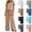 Blue, variant on YUANxueke 2-Packs Modal Pajamas for Women Short Sleeve Crewneck Top and Pants Soft Comfy Lounge Sets