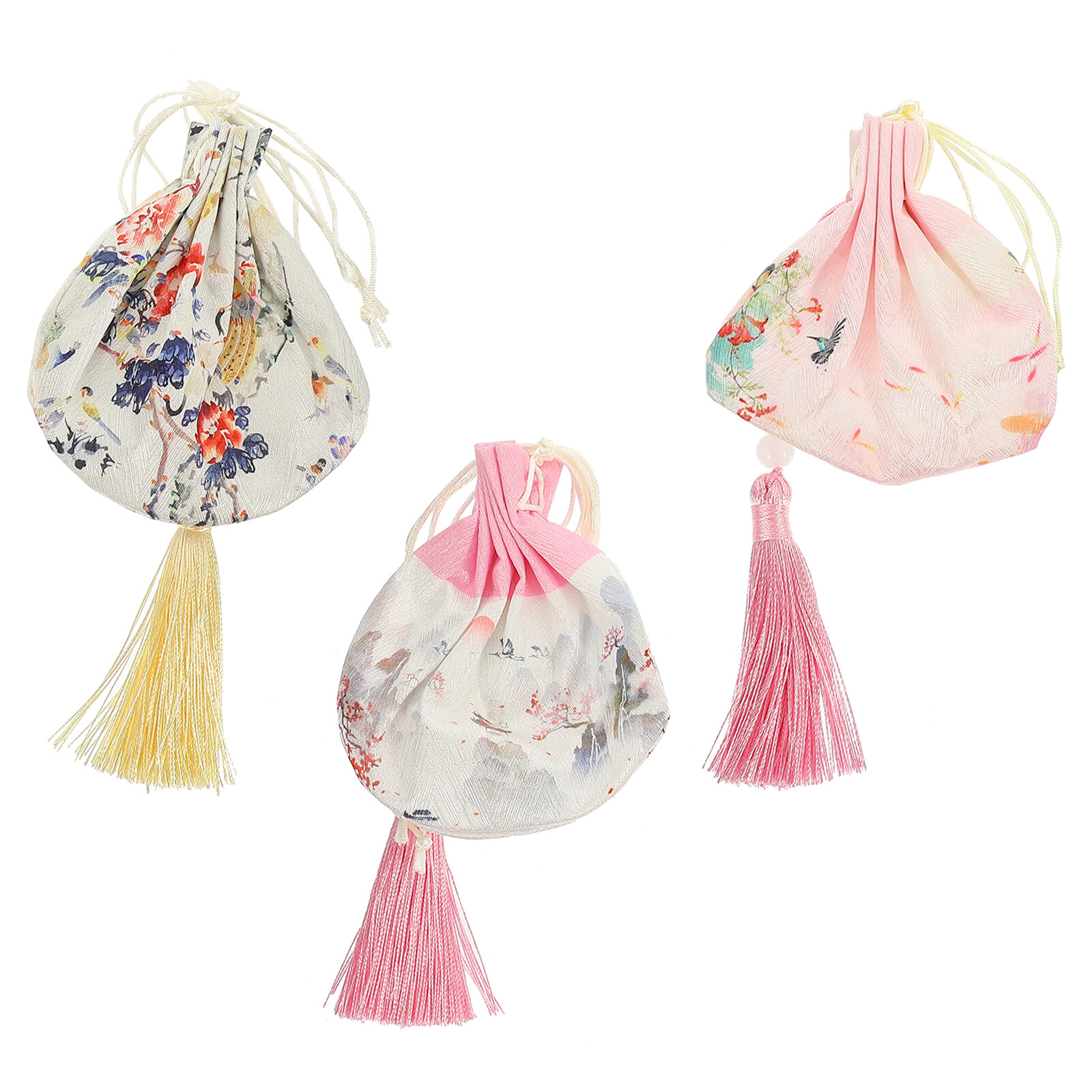 3pcs Empty Sachet Chinese Sachet Bag Empty Lavender Sachet Bag Empty