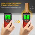 thumbnail image 4 of Escáner de pared Stud Finder JAXWQ 5 en 1 con chip de microprocesador, 4 of 7