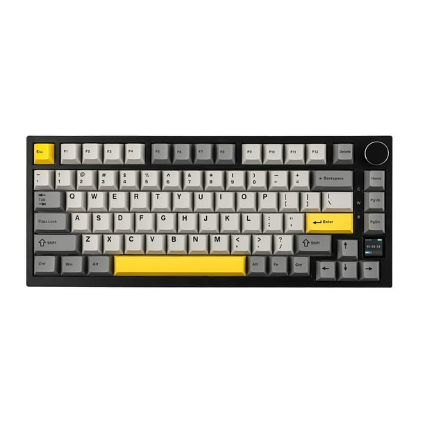 Teclado mecánico EPOMAKER Ajazz AK820 Pro 75% con pantalla TFT