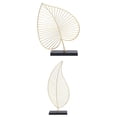 thumbnail image 1 of Escultura de hierro perfecl Hoja de Monstera Arte Dormitorio Hogar Tamaño Pequeño y Grande, 1 of 7