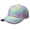 Rainbow, variant on Tropical Plant Baseball Cap, Classic Adjustable Dad Hat with Quick-Drying and Sweat Absorption, Palm Inspired Summer Pattern Performance Hat for Casual Outdoor Sports