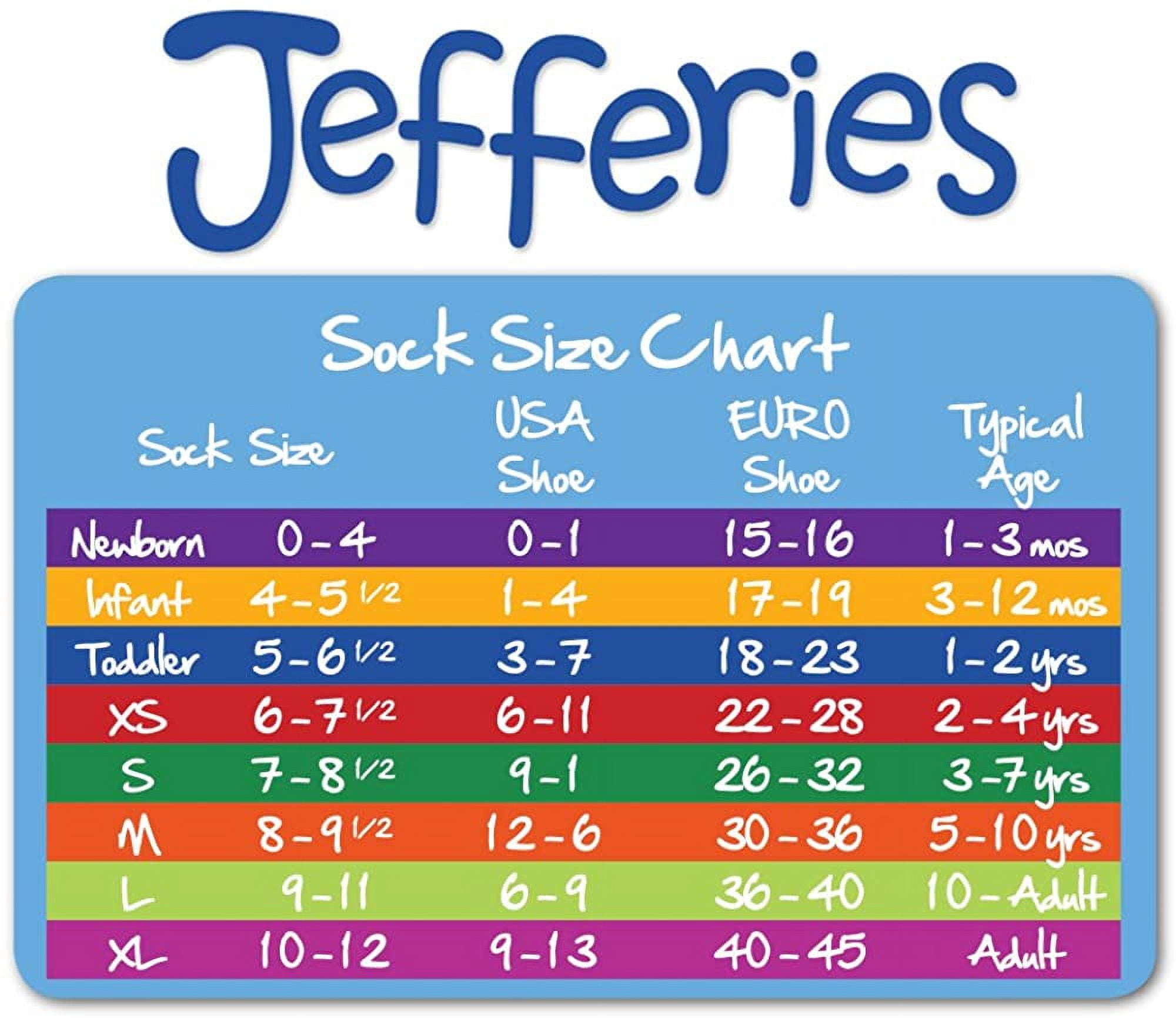 Jefferies Socks Girls Knee High Uniform Socks 2-Pack, Sizes XS-L