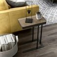 thumbnail image 4 of Furniture of America Nince Table d'Appoint Industrielle en Métal Réglable, Noir Sable, 4 of 8