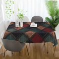 thumbnail image 3 of Yayeee Tablecloths 60" x 120" Rectangle Wrinkle Resistant Party Table Cover, Red Tartan Pattern, 3 of 8