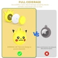 thumbnail image 3 of AirTag Cartoon Protective Case，4 Pack MOWYEOK Waterproof Air Tag Necklace for Kids, Adjustable Hidden AirTag Holder for Apple Air Tag Kids Case with Key Ring, 3 of 7