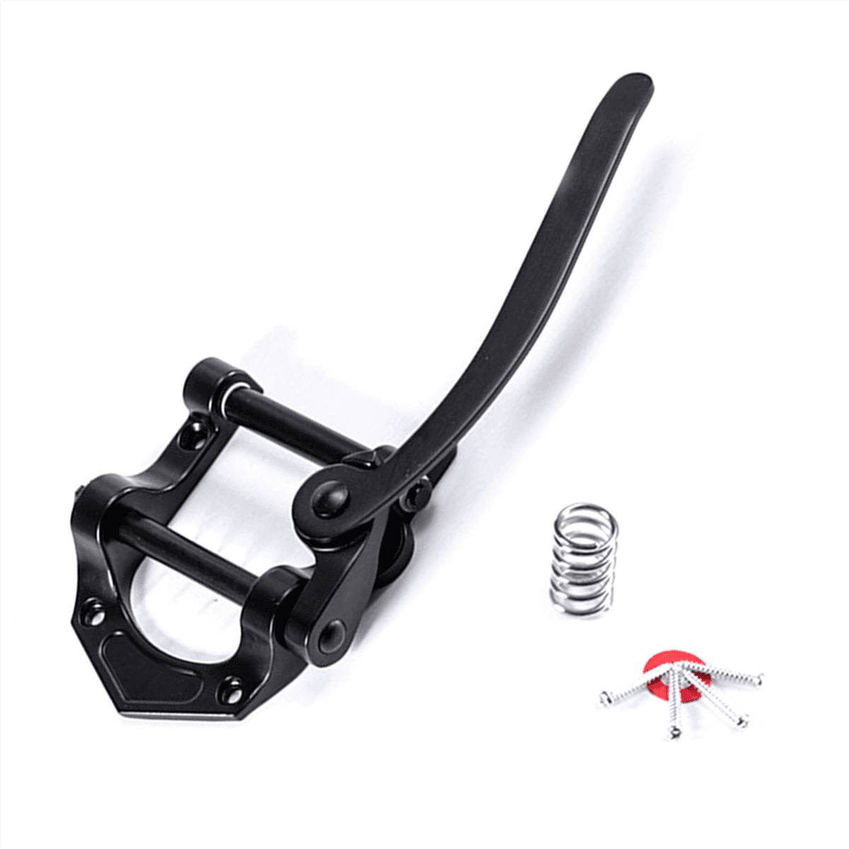 Guitar Tremolo Vibrato Bridge Tailpiece Archtop Compatible with ES335 LP Electric Guitar Universal (Black)