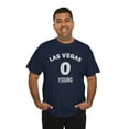 thumbnail image 5 of Las Vegas Jackie Young #0 Basketball fans gift Unisex Cotton Tee, 5 of 6