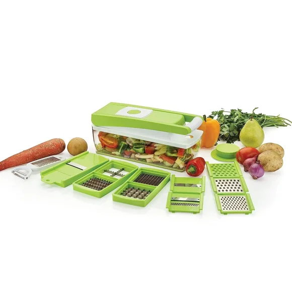 12 in 1 Multipurpose Chopper Fruits & Vegetable Cutters Grater Peeler Chipser