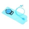 thumbnail image 4 of Outdoor Cycling Water Bladder Thicken TPU Hydration Pack Portable Travel Mountaineering Water Reservoir Blue 2.5L 470x180mm/18.5x7.1in, 4 of 5