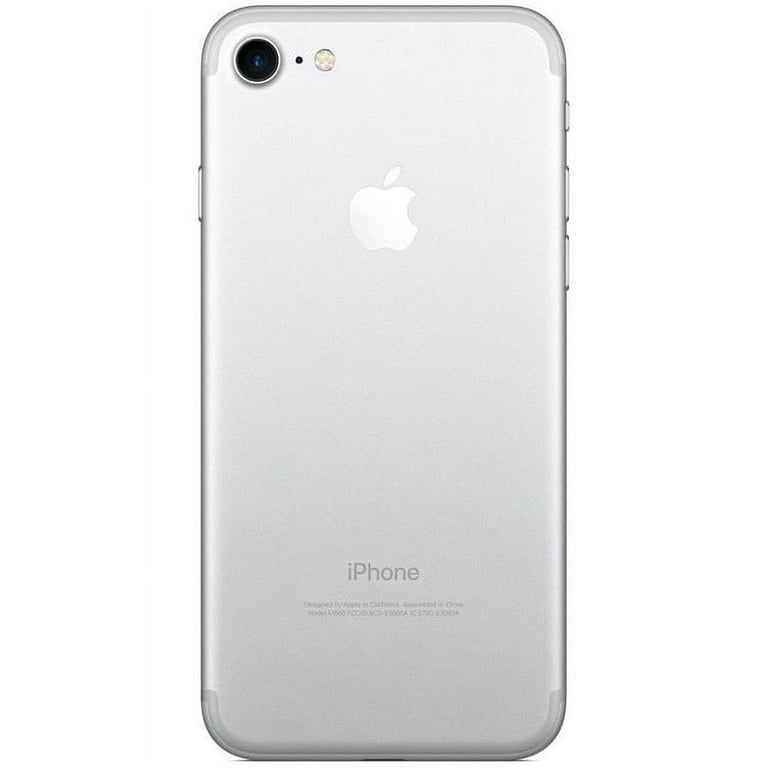 Restored Apple iPhone 7 32GB Silver Unlocked with PHONE CASE