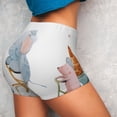 thumbnail image 4 of Lsque Animals in Transport Pattern High Waisted Biker Shorts for Women-Tummy Control Fitness Athletic Workout Running Yoga Gym Shorts,Moisture-Wicking-Small, 4 of 9
