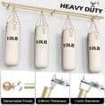 thumbnail image 3 of HEI! DEAR 1" Heavy-Duty Adjustable Double Curtain Rod Set 36-72" with Gold Ball Finials, 3 of 7