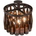 thumbnail image 5 of Meyda Tiffany 202857 Tuscan Vineyard 5 Light 19" Wide Ring Chandelier, 5 of 5