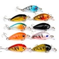 thumbnail image 2 of 4.5cm Artificial Fishing Lifelike Lure Crankbait Wobbler Fish Swim Bait Tackle, 2 of 7