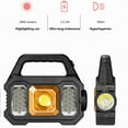 thumbnail image 4 of Lotpreco 3 in 1 Solar USB Rechargeable Brightest COB LED Camping Lantern, Charging for Device, Waterproof Emergency Flashlight LED Light, 4 of 8
