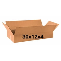 30x12x4 (200 lb strength) | SINGLE CARDBOARD BOX