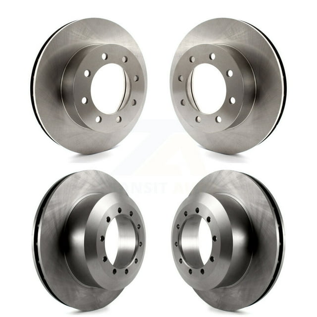 CMX Front Rear Disc Brake Rotors Kit for Car Ford E-550 Super Duty F-450 F-550 Econoline K8-101096