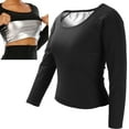 thumbnail image 3 of Camisa de Forma del cuerpo del Sudor, Camisa Para Bajar de Peso de Mujeres, 3 of 7