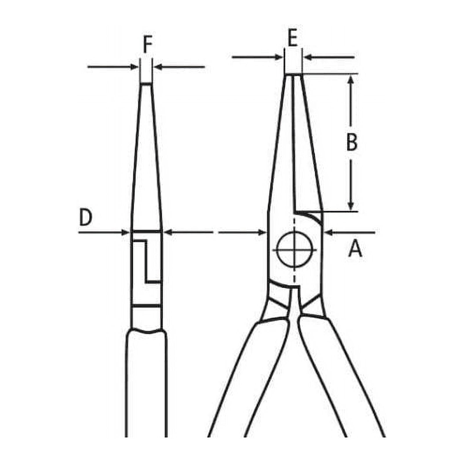 KNIPEX Tools - Relay Adjusting Pliers, Multi-Component (3452130ESD)