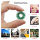 thumbnail image 2 of Vogacara 12 Uds. De anillos sensoriales puntiagudos para dedos, juego de anillos de acupresión, juguetes sensoriales para inquietos, anillo de Type3 NO3, 2 of 6