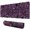 Halloween Witchy Elements Pattern, variant on Mystical Halloween Pattern Extended Large Mouse Pad, Keyboard Mouse Pad with Non Slip Base & Stitched Edges, Thick Padded Gifts for Office Work Gaming,31.5"x11.8"