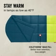 thumbnail image 2 of Coleman Kompact 40 Degree F Big & Tall Contour Sleeping Bag, Space, 2 of 6