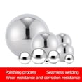 thumbnail image 4 of Steel Hollow Viewing Ball Mirror Polished Sphere For Home Garden, 4 of 9